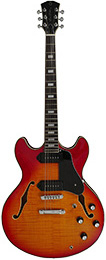 GUITARRA SIRE H7V SEMI-HOLLOW - CHERRY SUNBURST