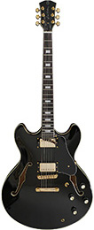 GUITARRA SIRE H7 SEMI-HOLLOW - BLACK