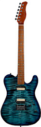 GUITARRA SIRE T7FM - TRANSPARENT BLUE